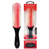 Magic Collection #RPB02 Rubber Pad Classic Styling & Detangling Hair Brush - Large